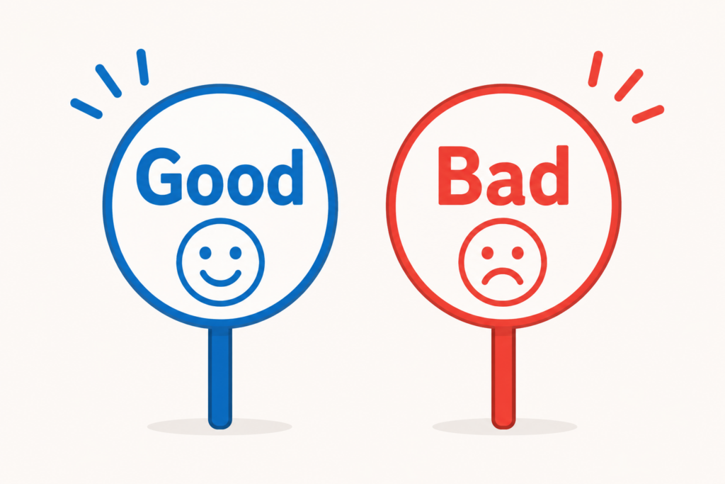 GoodとBad