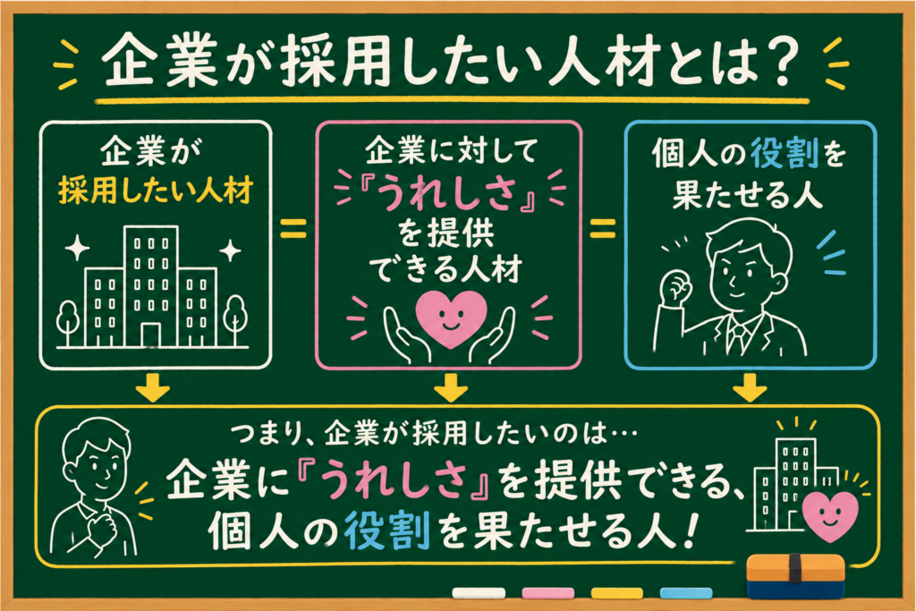 企業が採用したい人材